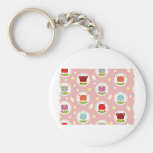 Cute Animals Pattern Key Chain