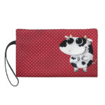 Cute Baby Cow Wristlet