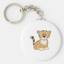Cute Baby Leopard Key Chains