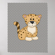 Cute Baby Leopard Print