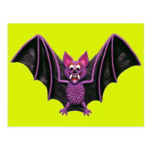 Cute Bat Postcards