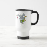 cute beach time elephant cartoon mug