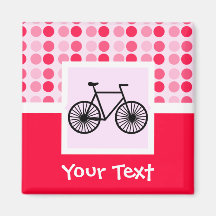 Cute Bicycle Fridge Magnets