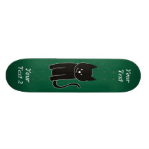 Cute Black Cat Skate Boards