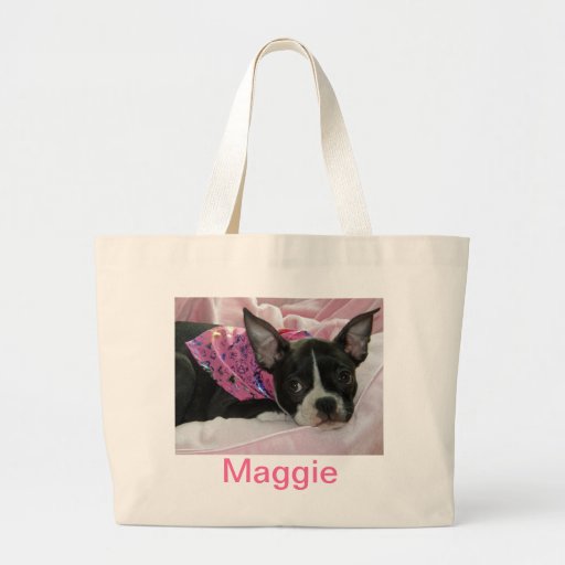 Cute Boston Terrier Puppy Bags