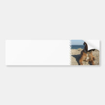 Cute Boxer Dog Bumper Sticker