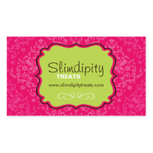 Cute, Bright and Whimsical Bakery Business Card