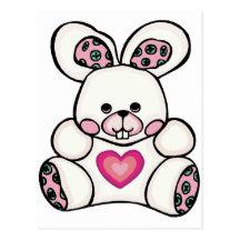 Cute Bunny Post Card
