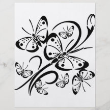 Cute Butterfly's Full Color Flyer