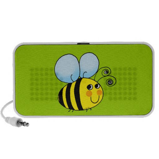 Cute cartoon bumble bee mini speaker
