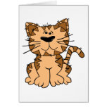 Cute Cartoon Cat Greeting Cards