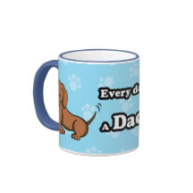 Cute Cartoon Dog Dachshund Mug