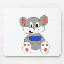 Cute Cartoon Mouse Mouse Pads