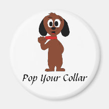 Cute Cartoon Puppy Fridge Magnet