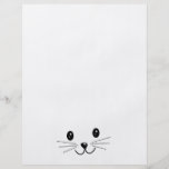 Cute Cat Face. Flyers
