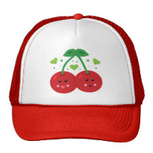 Cute Cherries Mesh Hats