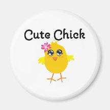 Cute Chick Fridge Magnet