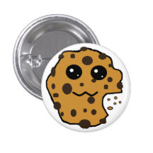 Cute chocolate chip cookie buttons