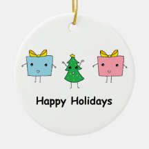 Cute Christmas Christmas Tree Ornament