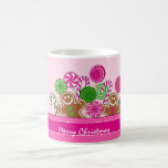 Cute Christmas Lollipops Gingerbreads mug