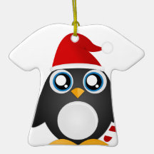 Cute Christmas Penguin Christmas Ornament