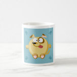 Cute circle dog mugs