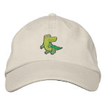 Cute Croc Alligator small embroidered hats
