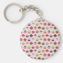 Cute Cupcakes Key Chain