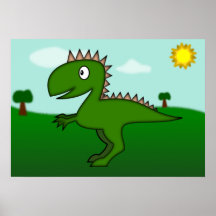 Cute Dino Poster