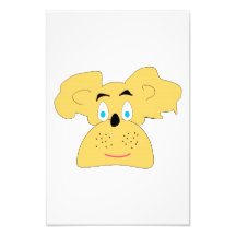 Cute dog illustration photograph