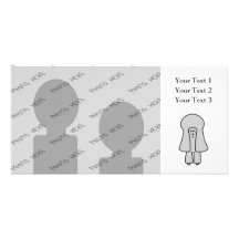 Cute Dog. Silver Grey Toy / Miniature Poodle. Photo Cards