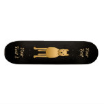 Cute Dog Skate Board