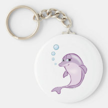 Cute Dolphin Key Chain