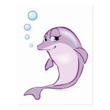 Cute Dolphin Post Cards