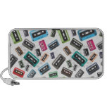 Cute eighties tapes doodle speaker