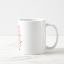 Cute Fat Pig Mug