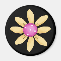cute flower magnet