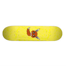 Cute fox skateboards