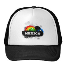 Cute Fruity Mexico Trucker Hats
