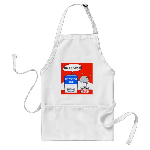 Cute Funny Christian Hallelujah Cartoon Apron