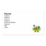 Cute Gentleman Martian Business Card Template