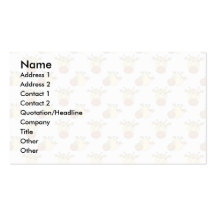 Cute Giraffe Pattern. Business Cards