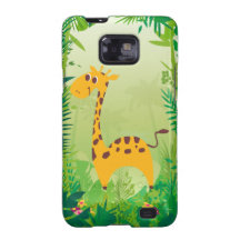 Cute Giraffe Samsung Galaxy SII Cover