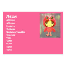 Cute Girl - Sonia 2047 Business Card Templates