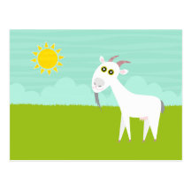 cute goat Postcard
