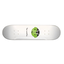 Cute green vampire skate decks