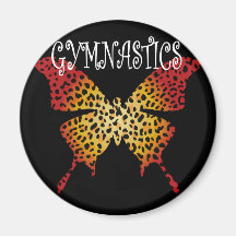 Cute Gymnastics Products Fridge Magnets