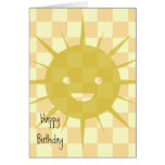 Cute Happy Sun Cards