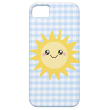 Cute Happy Sun iPhone 5 Cover