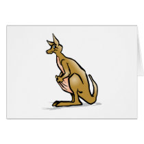 Cute Kangaroo cards
